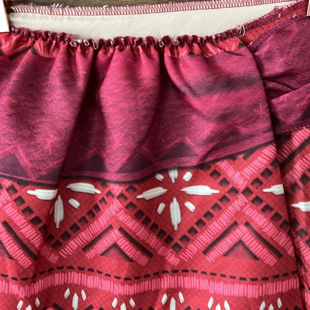 Disney Girl's Moana 2 Skirt Halloween Costume Dress Up